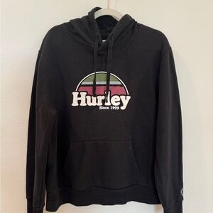 Men’s puff letter Hurley sweatshirt.